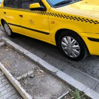 تاکسی سمند مدل ۹۶ کم کار درحد نو
