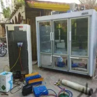 تعمیرات انواع یخچال فریزر و صنعتی در مکان مشتری