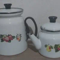 قوری کتری لعابی