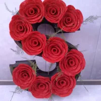 باکس گل حروف