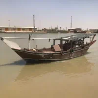 لنج صیاد فایبر گلاس شامسی