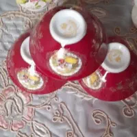 یک دست کاسه ماست خوری طرح قدیمی نو