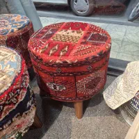 انواع پاف با فرش دستبافت