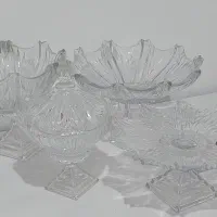 فروش ۴ظرف کریستال