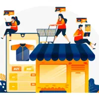 ادمین دایرکت فروشگاه اینترنتی تعداد ۴ نفر با بیمه