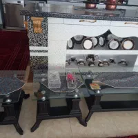 میز شیشه ای