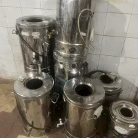 سماور برقی استیل صنعتی ۱۰،۲۰،۳۰ لیتری