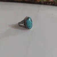 انگشتر نقره دوقاب