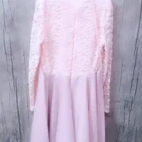 لباس مجلسی دخترانه گلبهی