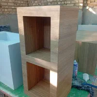 ساخت میز باکس شلف روشوی