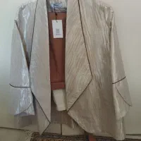 یک دست مانتو شلوار مجلسی
