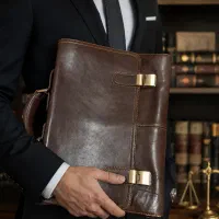 کیف چرم اداری / وکالتی ( چرم اصل گاوی)