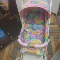 کالسکه دخترانه صورتی