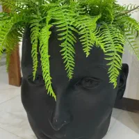گلدان رخ و سرخسی مصنوعی
