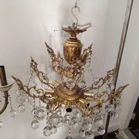 لوستر چتری ۸شاخه برنز