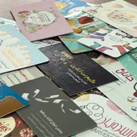 طراحی کارت ویزیت و تراکت فقط ۵۰ت