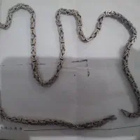 زنجیر نقره ۹۲۵وسکه کلکسیونی