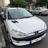پژو ۲۰۶ تیپ ۲ مدل ۹۹ سفید بی رنگ فنی به شرط
