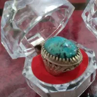 انگشتر فیروز و عقیق
