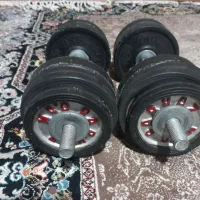 یک جفت دمبل ۱۰ کیلویی متغییر