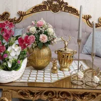 گلدان شکلات خوری دکوری