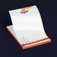 سربرگ و ست اداری (سربرگ- پاکت) طراحی و چاپ