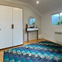 فرش دستبافت تکه دوزی