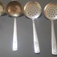 کفگیر ملاقه استیل سایز کوچک