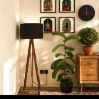 خراطی آباژور شید مکرومه پلیسه کنفی لوستر