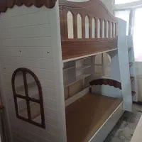 تخت دو طبقه نوجوان  نو نو بدون کوچکترین شکستگی