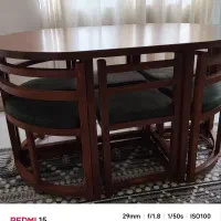 میز نهاری 4و 6نفره