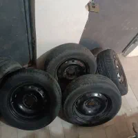 رینگ و لاستیک ۲۰۶ و۴۰۵ ایسیو ۷۴۴  کمک فنر ریگلاژی