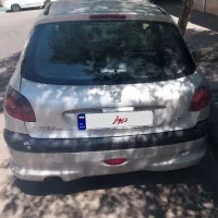 ۲۰۶ نقره ای مدل ۸۴ تمام رنگ