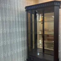 ویترین و ساعت ایستاده شیک ،فروش فوری