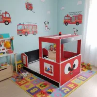 ماشین آتشنشانی تجهیزات و لوازم مهدکودک