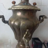 سماور ذغالی قدیمی مهردارروسی