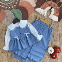 بلیز شلوار دخترانه پسرانه پیراهن نو شلوار لی شافل