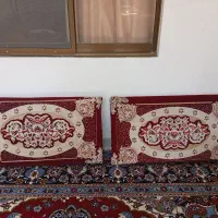 دو عدد قالی پشتی