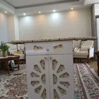 میز دو کاره چرخ خیاطی و اتو