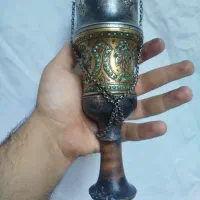 سرقلیان نقره قاجاری