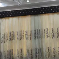 پرده با آستر و کتیبه