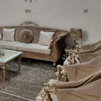 یک دست مبل استیل کلاسیک چوب راش