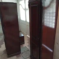 دو عدد کمد قدی و میز تلویزیون