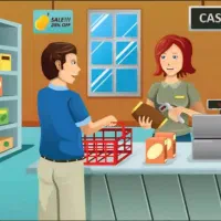 فروشنده خانم