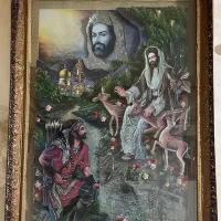 قاب عکس چوبی