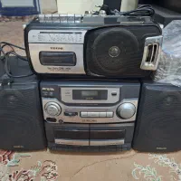 رادیوضبط قدیمی عتیقه مارک ایوا