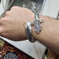 دستبند ذوالفقار فاخر نقره