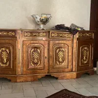 کنسول  چوبی