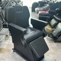 صندلی اصلاح تمام چرم طرح برقی
