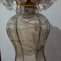 لوستر شیشه ای تک لامپ